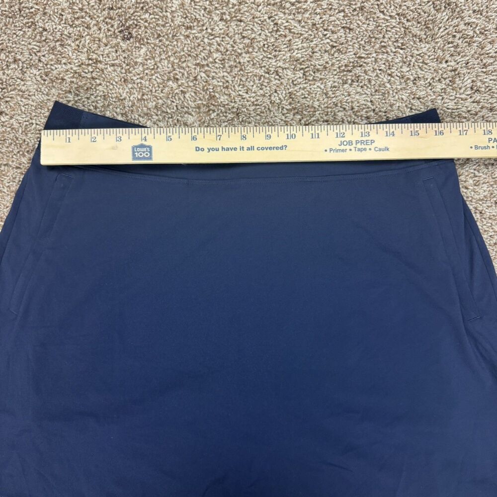 Athleta Brooklyn Heights Skort Womens 12 Navy Blue Golf Tennis Pickleball Skirt - Picture 7 of 10